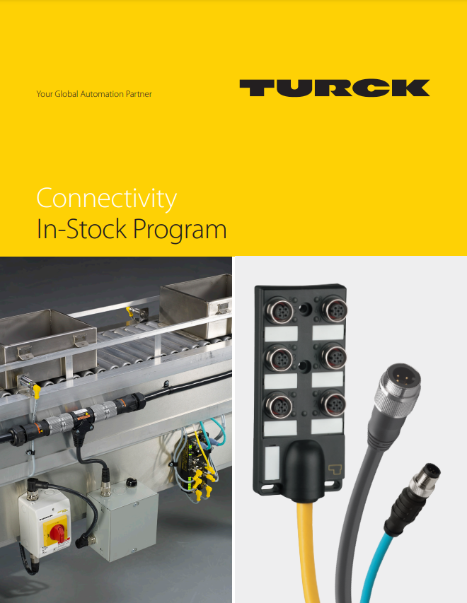 TURCK IN-STOCK PROGRAM CATALOG CONNECTIVITY: IN-STOCK PROGRAM